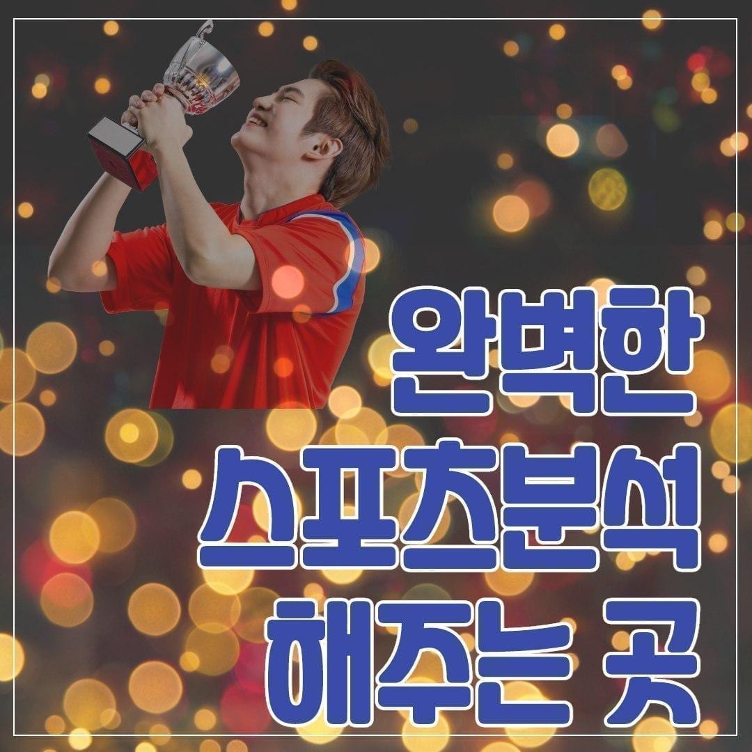 스포츠분석 해주는곳