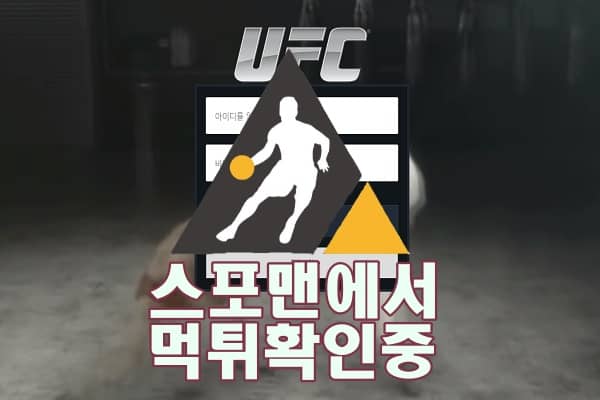 UFC 신규사이트